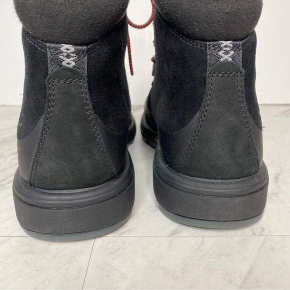 New! UGG Biltmore Lace Up Black Suede Hiker Boot 9 - Picture 4 of 15